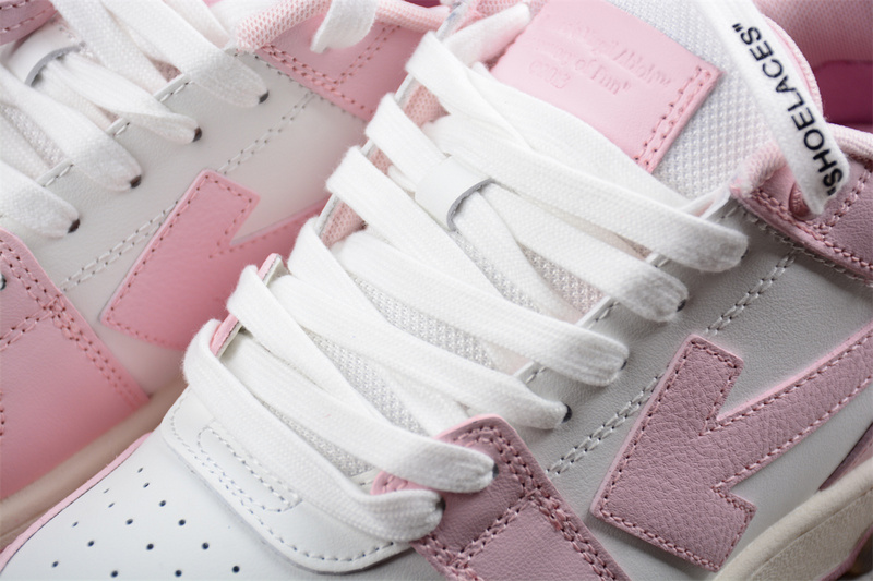 OFF-WHITE Out Of Office leather sneakers