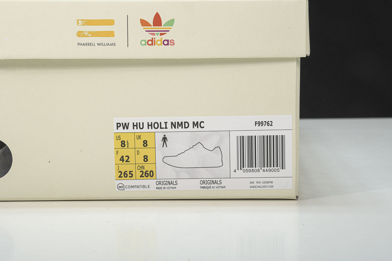 Pharrell x NMD Human Race China Pack Happy (Gold) F99762