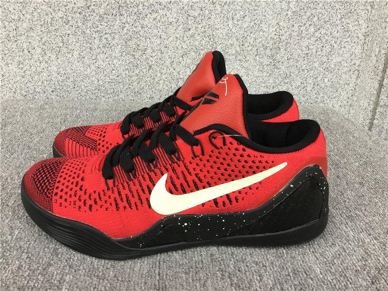 Nike Kobe 9 Elite Low University Red -  653456-601