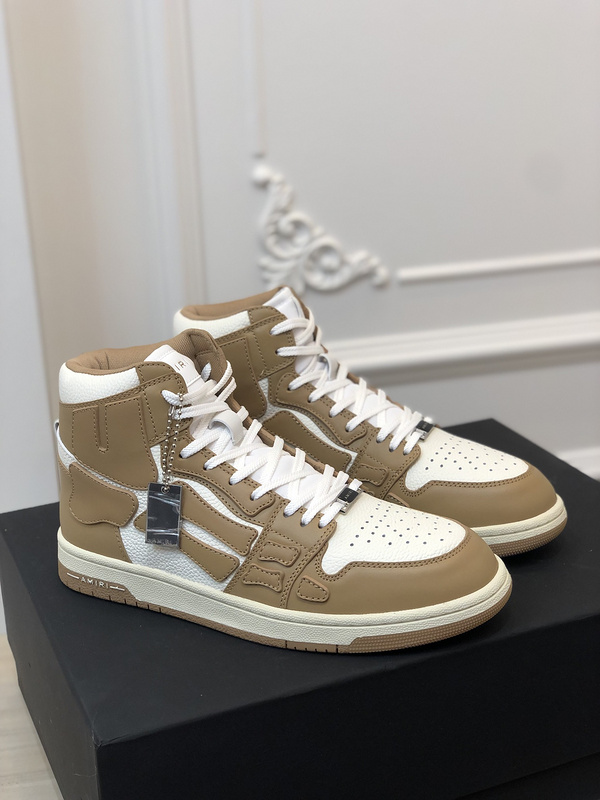 AMIRI* Skel Leather Sneakers