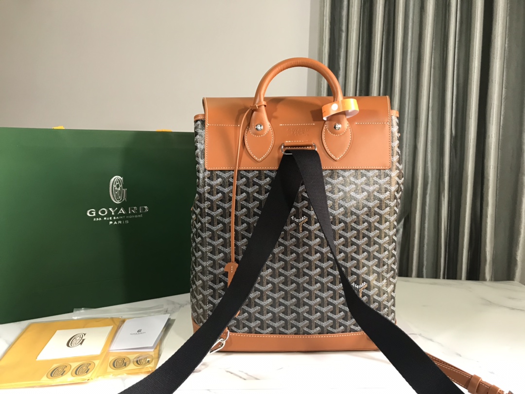 Goyard Calfskin Alpin MM Backpack