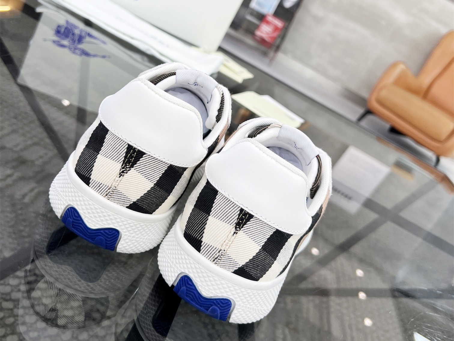 Burberry Check Terrace Sneakers
