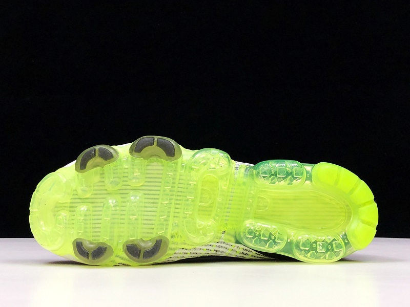 Nike Air VaporMax Flyknit 3 White Black Volt Bright Crimson AJ6900-100