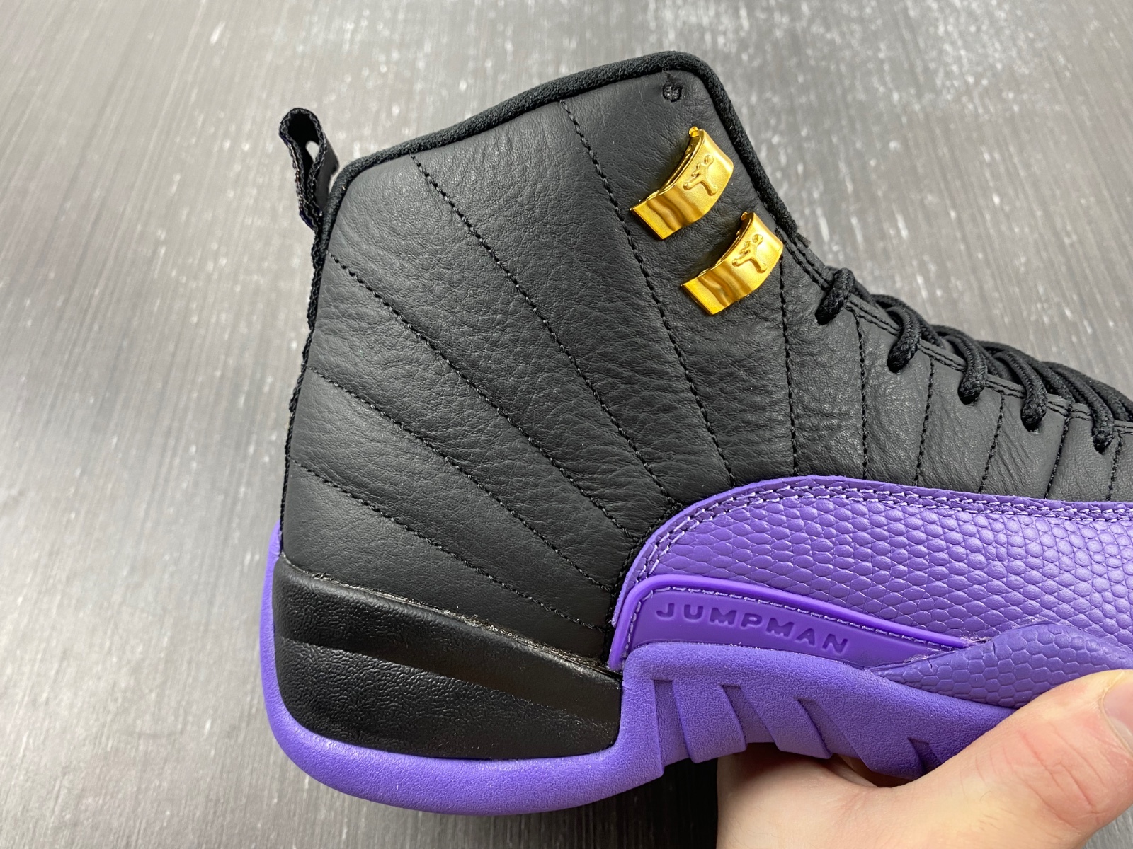 Air Jordan 12 "Black/Field Purple" CT8013-057