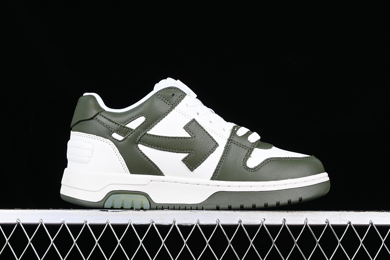 OFF-WHITE Out Of Office leather sneakers