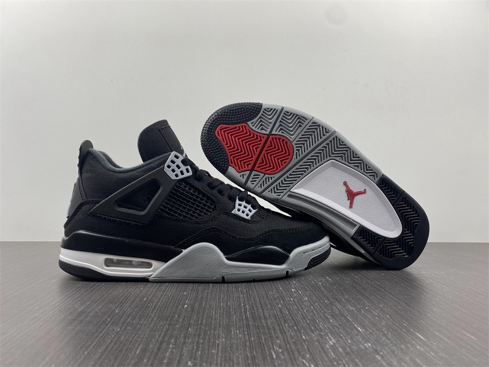 Air Jordan 4 "Black Canvas" DH7138-006