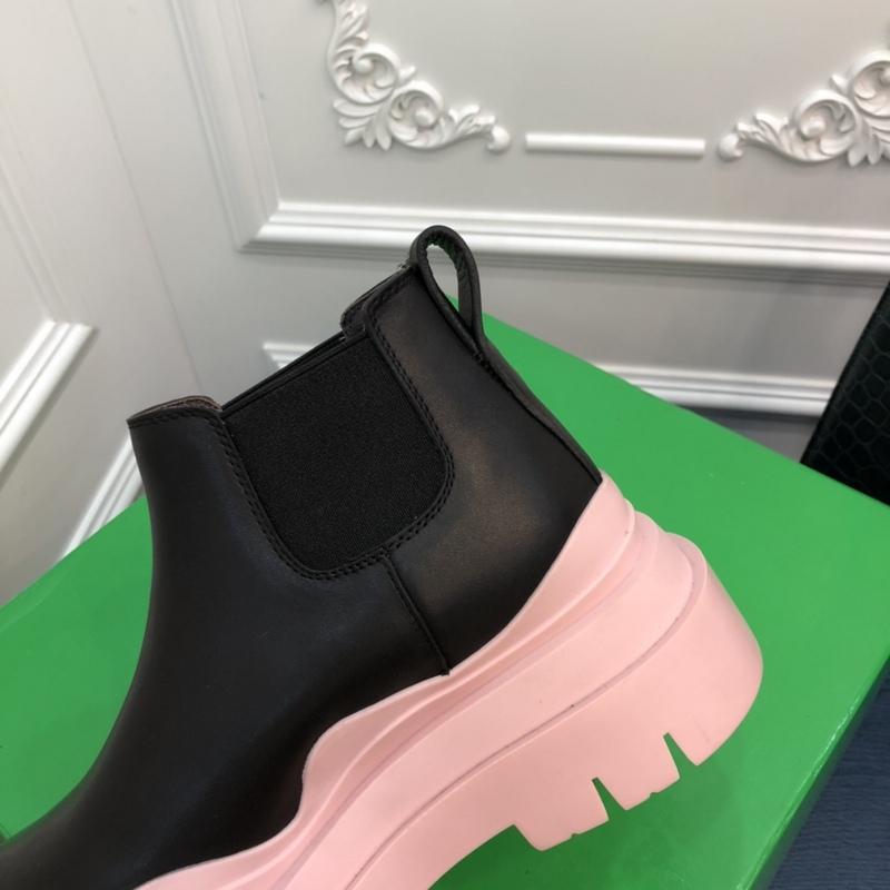 Bottega Veneta Tire Leather Ankle boots