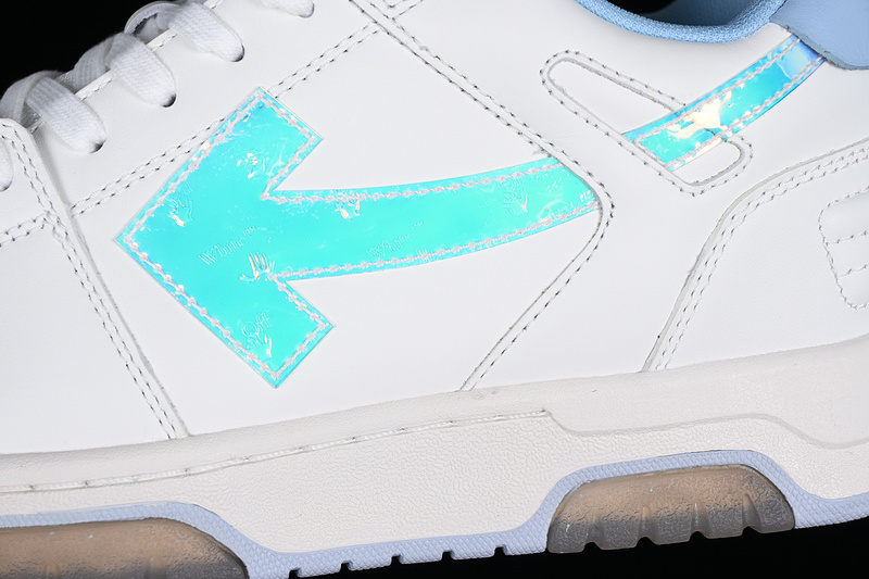 OFF-WHITE Out Of Office leather sneakers