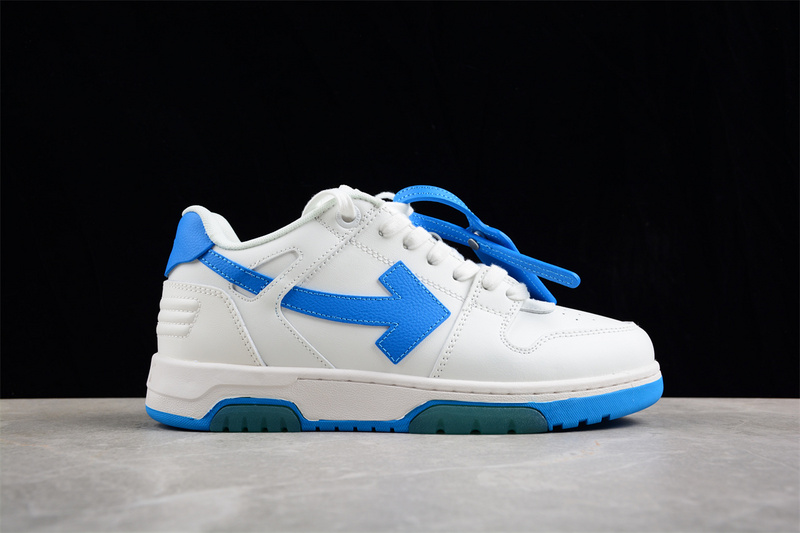 OFF-WHITE Out Of Office leather sneakers