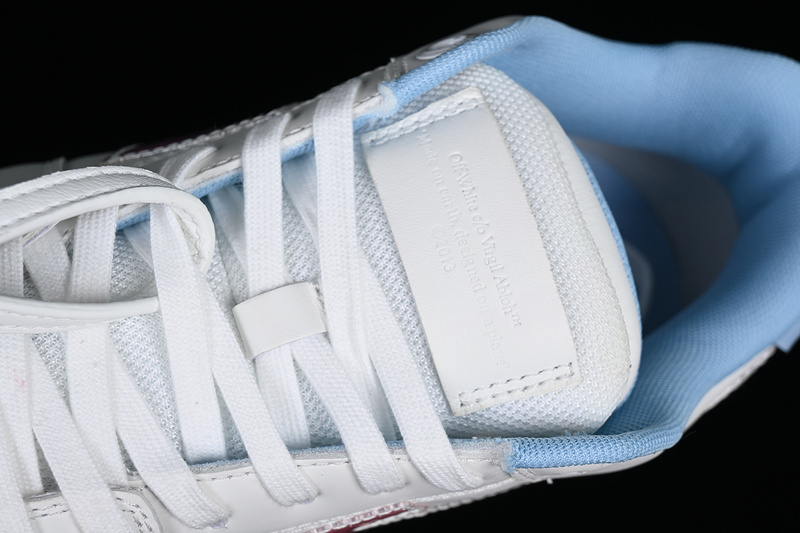 OFF-WHITE Out Of Office leather sneakers