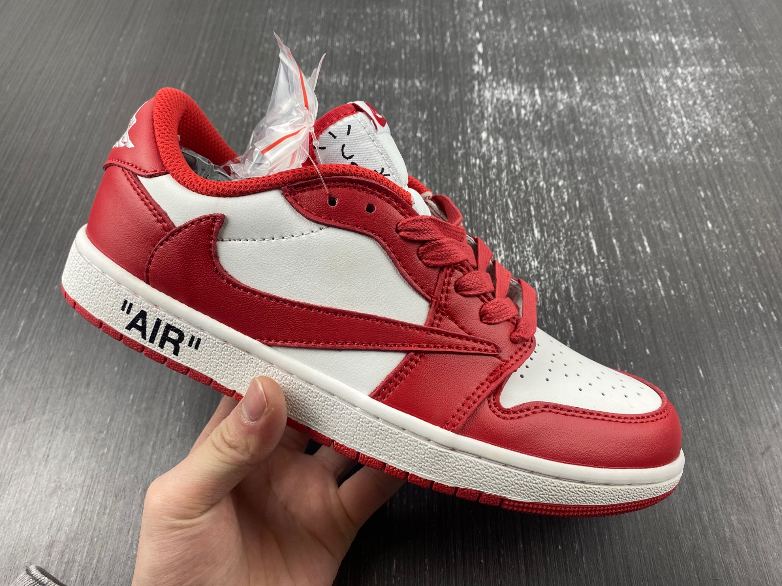 OFF-WHITE x Travis Scott x Air Jordan 1 custom