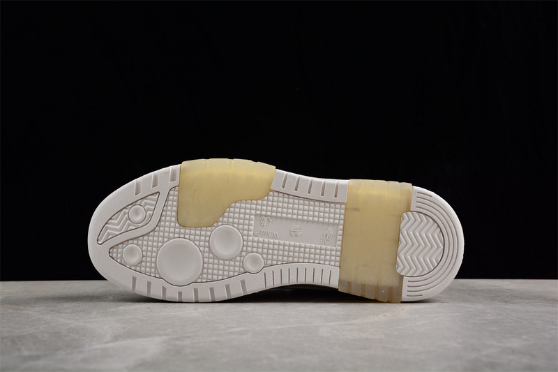 OFF-WHITE Out Of Office leather sneakers