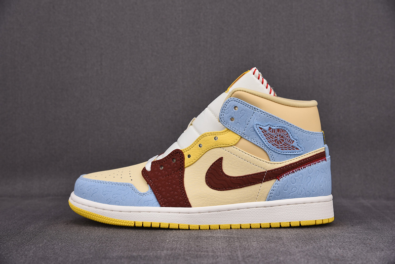 Maison Chateau x Air Jordan 1 Mid Fearless Multi - CU2803-200