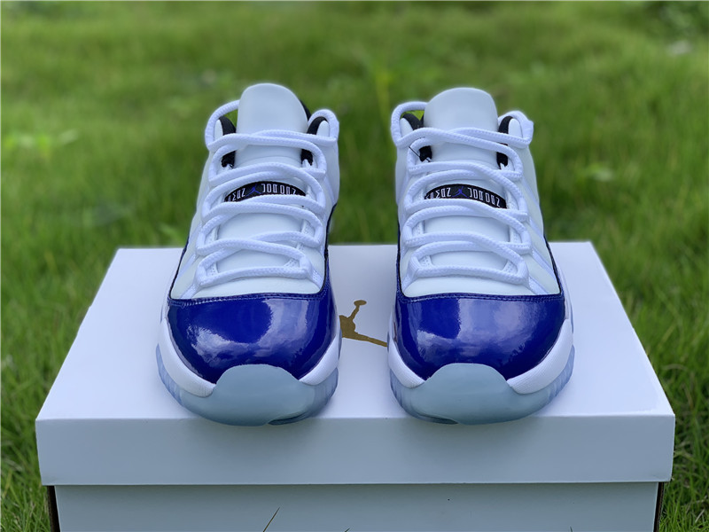 Air Jordan 11 Retro Low White Concord AH7860-100
