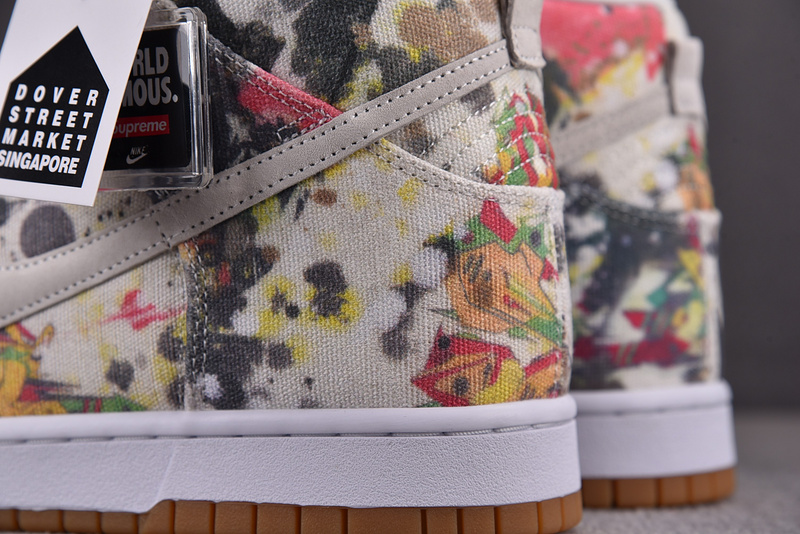 Supreme x Nike SB Dunk High Rammellzee FD8779-100
