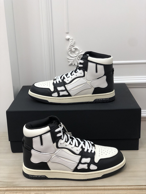 AMIRI* Skel Leather Sneakers