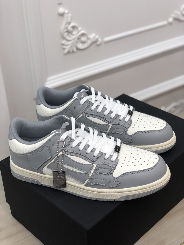 AMIRI* Skel Leather Sneakers
