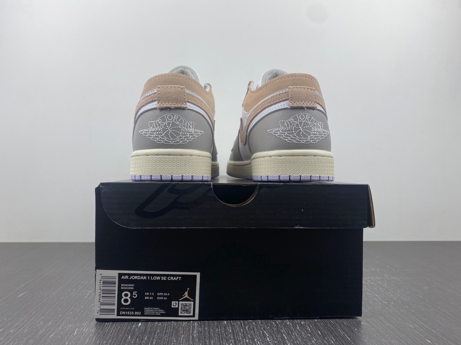 Air Jordan 1 Low Craft "Tech Grey" DN1635-002