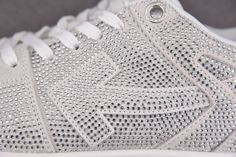 OFF-WHITE Out Of Office leather sneakers