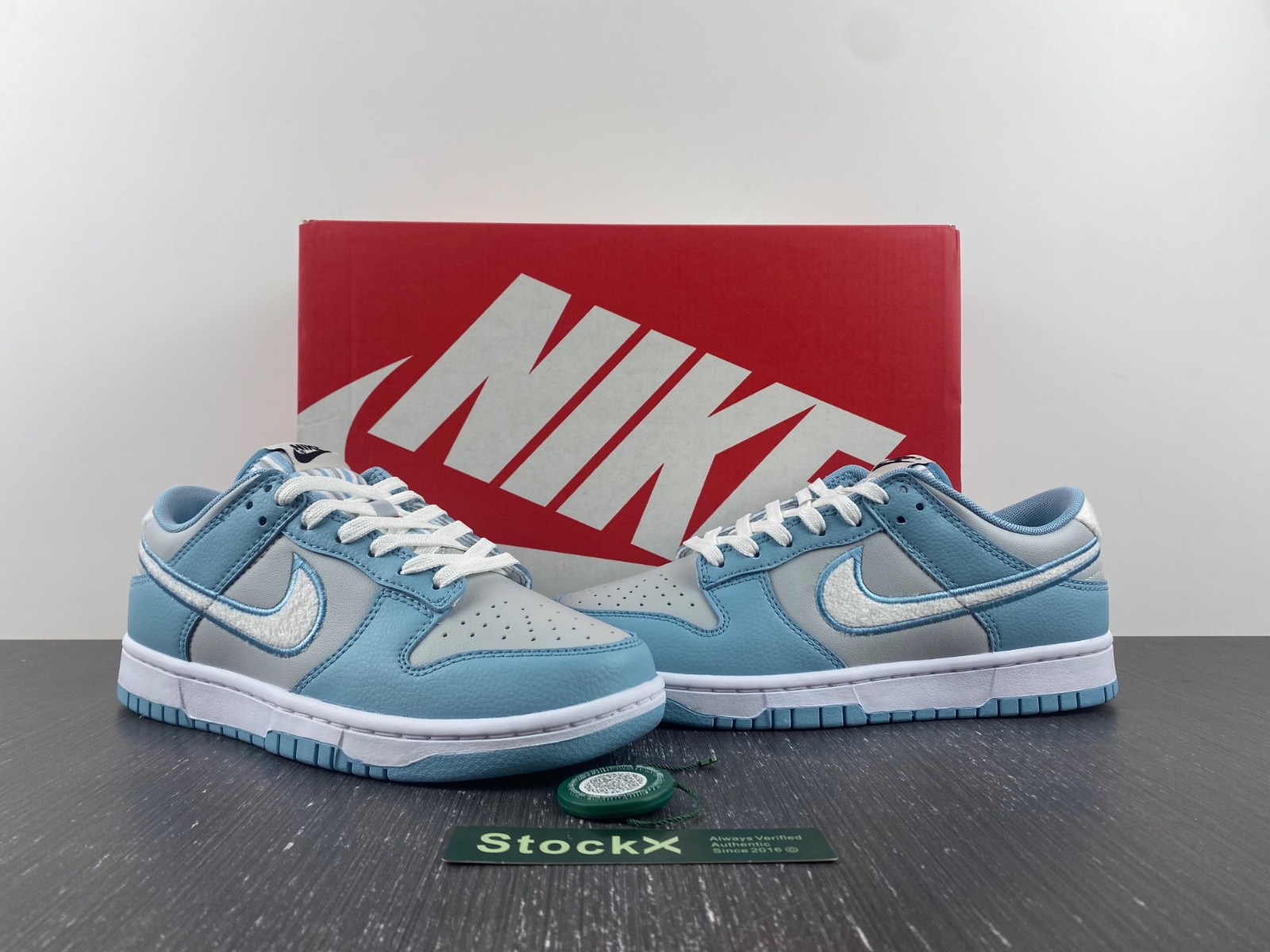 Nike Dunk Low "Grey Fog/Worn Blue" FB1871-011