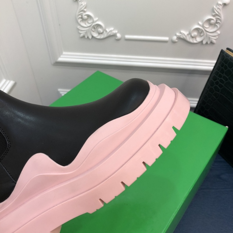 Bottega Veneta Tire Leather Ankle boots