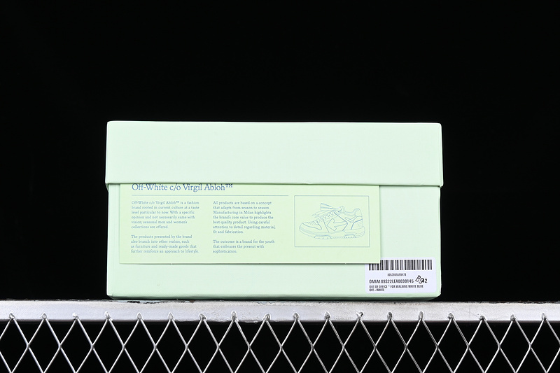 OFF-WHITE Out Of Office leather sneakers