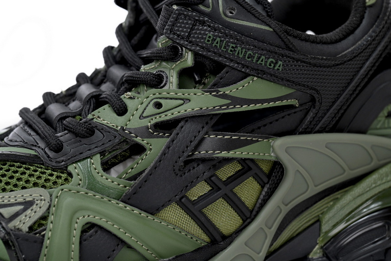 Balenciaga Track 2 Sneaker Military Black  568614 W3AE1 2311