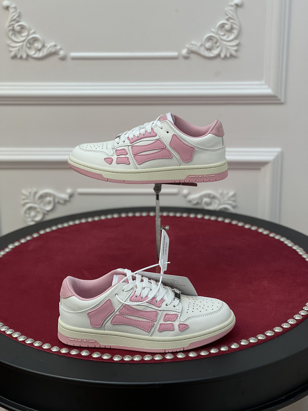 AMIRI* Skel Leather Sneakers