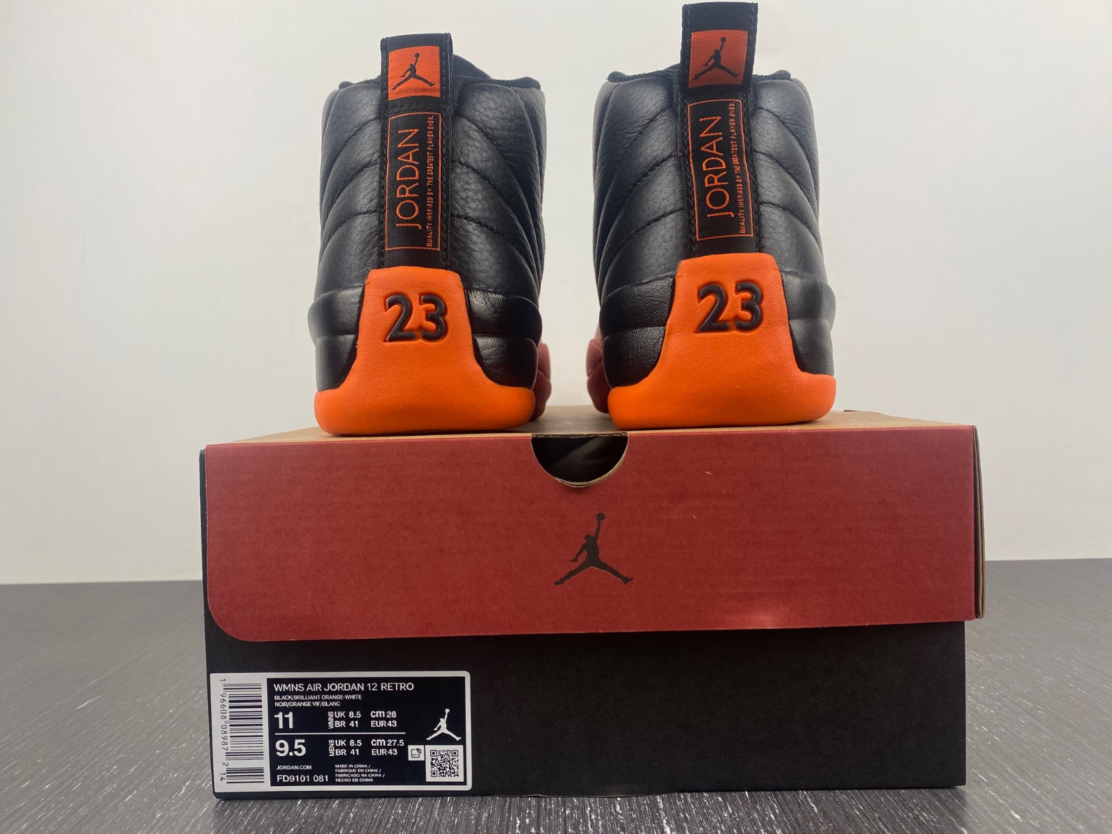 Air Jordan 12 “Brilliant Orange”  FD9101-081