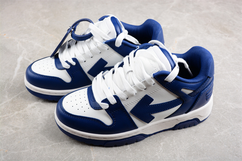 OFF-WHITE Out Of Office leather sneakers