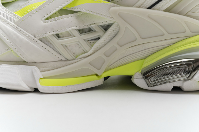 blenciaga Track 2 Sneaker White Fluo Yellow  568515 W2ON3 9073 B