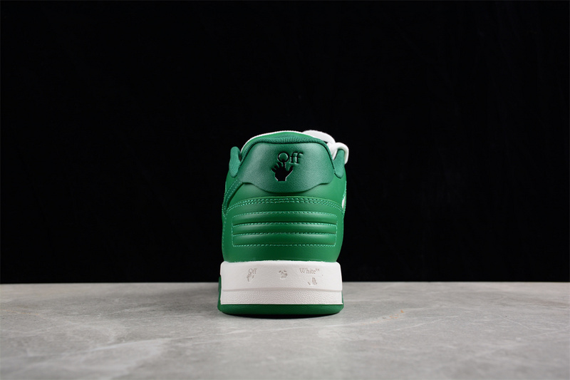 OFF-WHITE Out Of Office leather sneakers