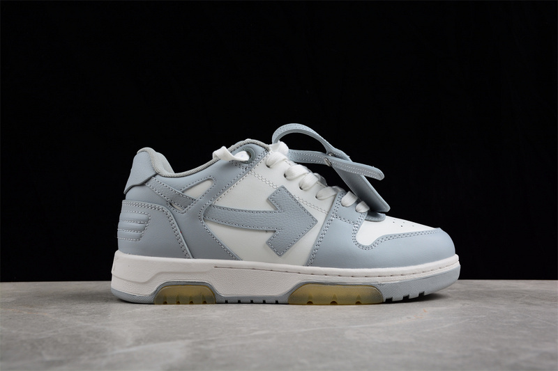 OFF-WHITE Out Of Office leather sneakers