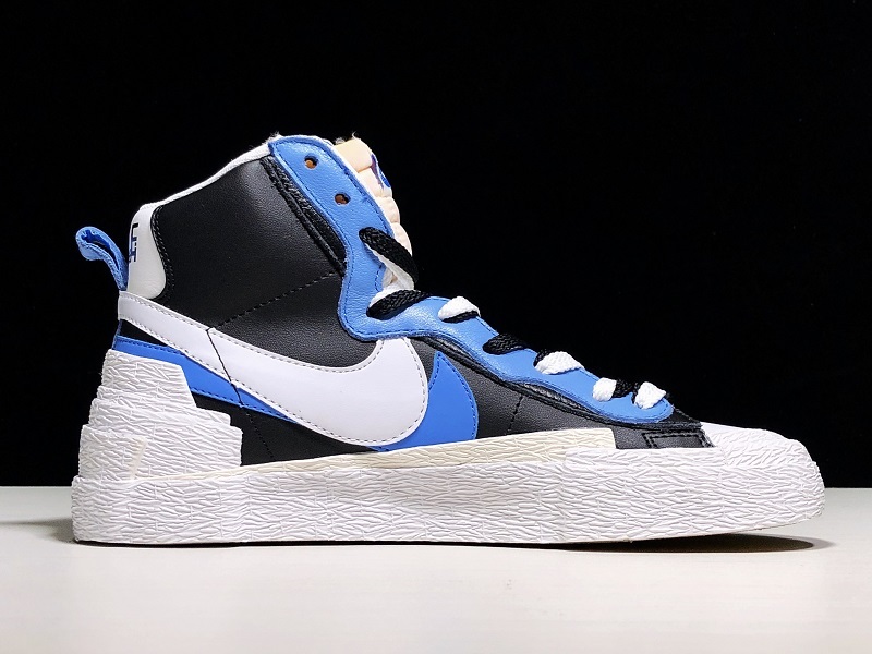 Nike Blazer Mid sacai White Black Legend Blue BV0072-001