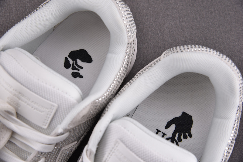 OFF-WHITE Out Of Office leather sneakers