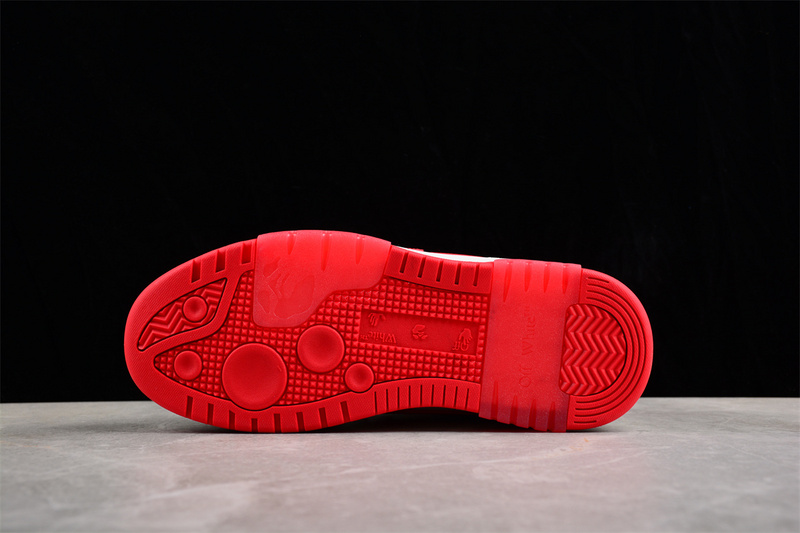 OFF-WHITE Out Of Office leather sneakers