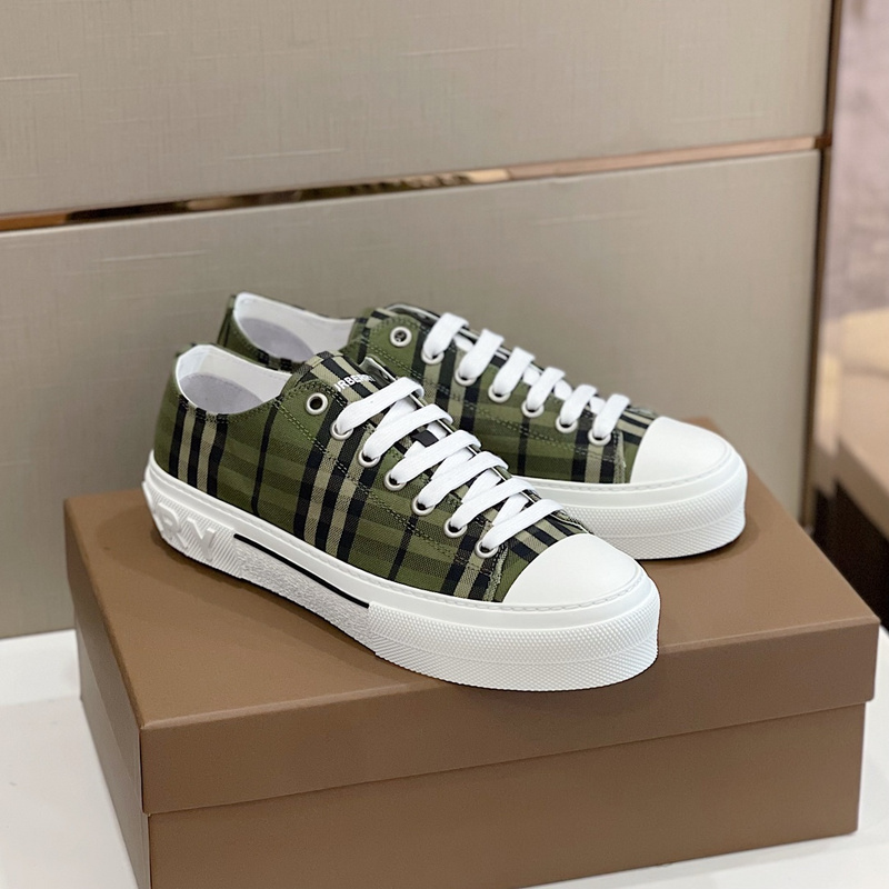 Burberry Vintage Check Cotton Sneakers