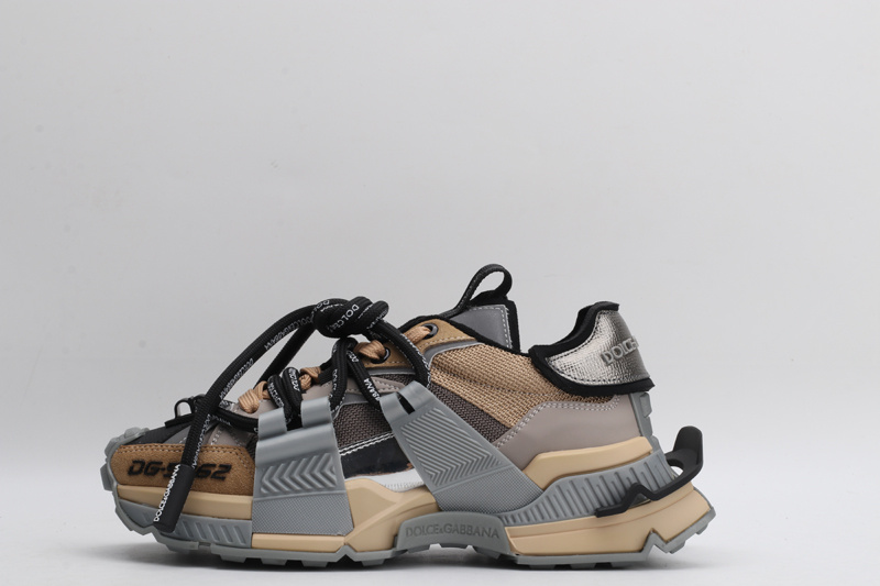 Mixed-material Space sneakers