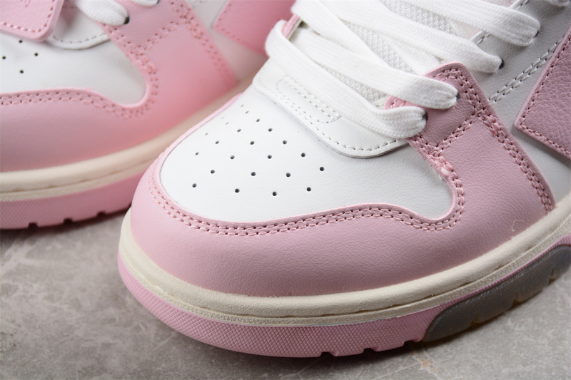 OFF-WHITE Out Of Office leather sneakers