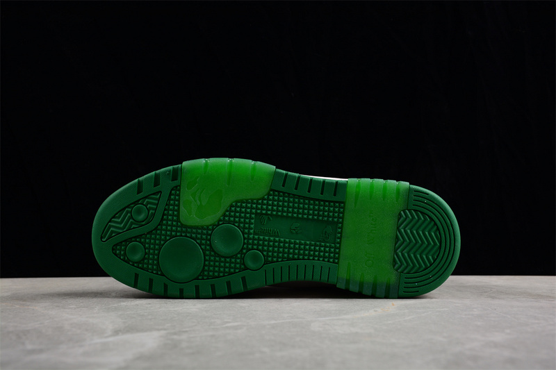 OFF-WHITE Out Of Office leather sneakers