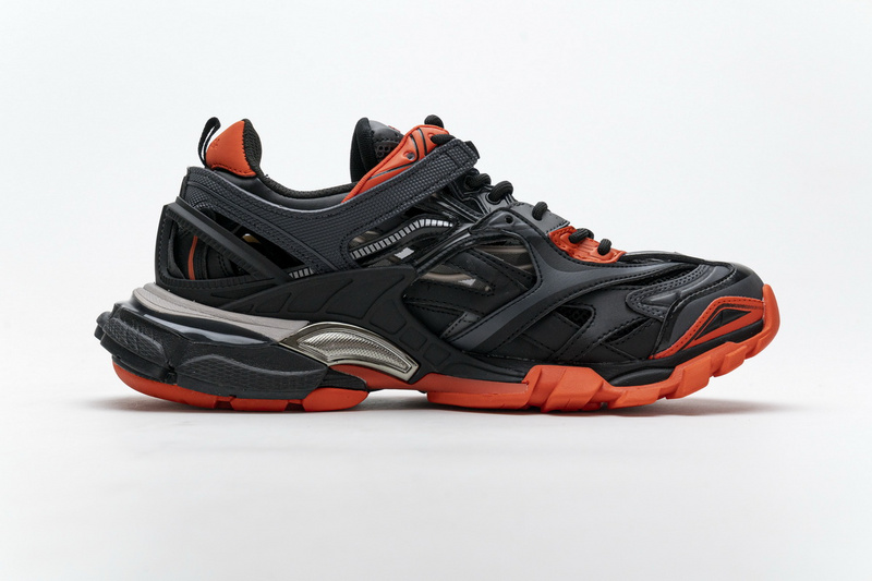 Balenciaga Track 2 Sneaker Dark Grey Orange  570391 W2GN1 2002