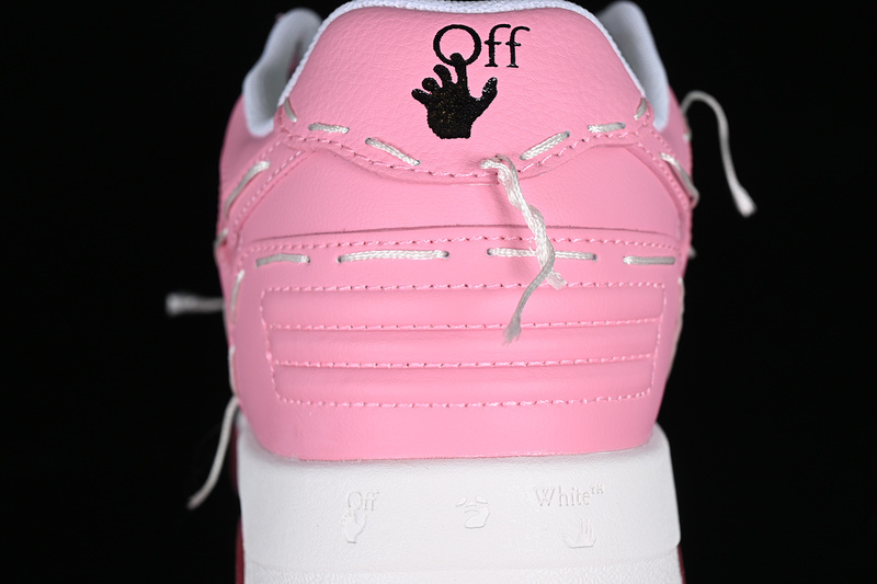 OFF-WHITE Out Of Office leather sneakers