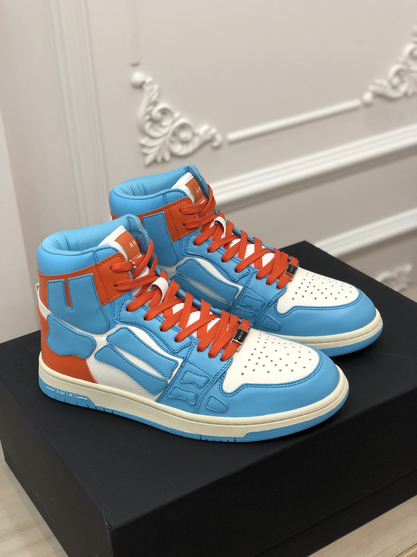 AMIRI* Skel Leather Sneakers