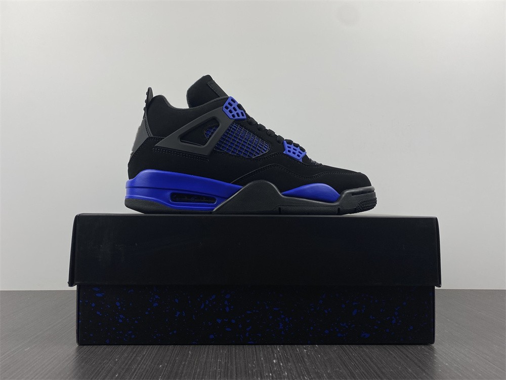 Air Jordan 4 Retro Black Game Royal CT8527-018