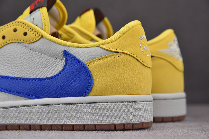 Travis Scott x Air Jordan 1 Low OG “Canary” DZ4137-700