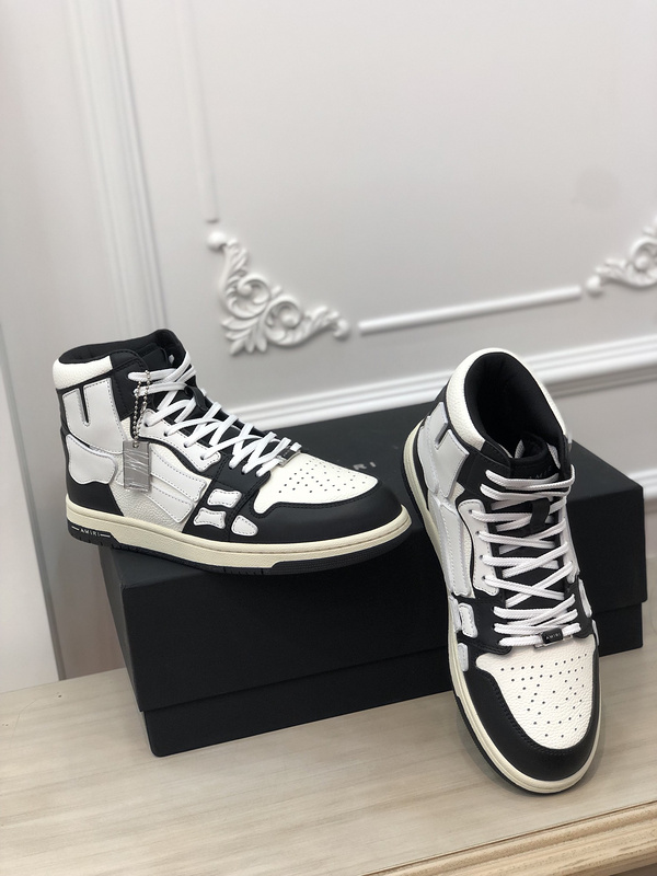 AMIRI* Skel Leather Sneakers
