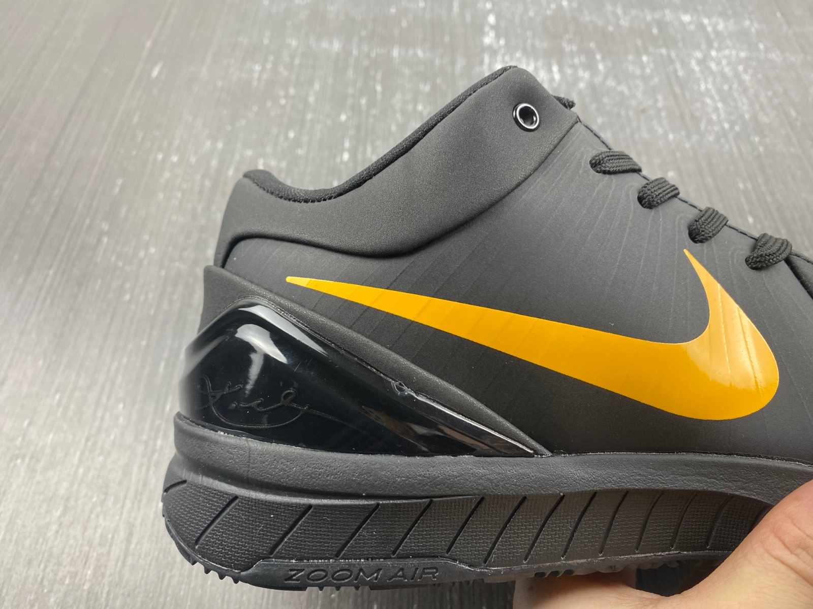 Nike Kobe 4 Protro Black University Gold FQ3544-001