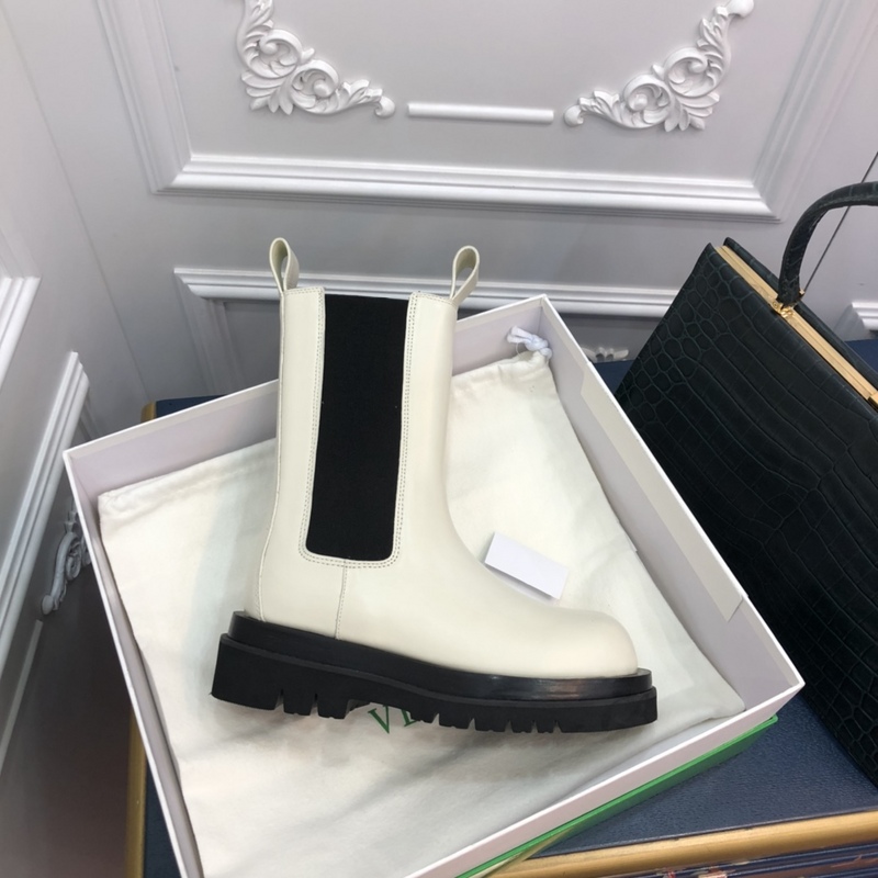 Bottega Veneta Tire Leather Ankle boots