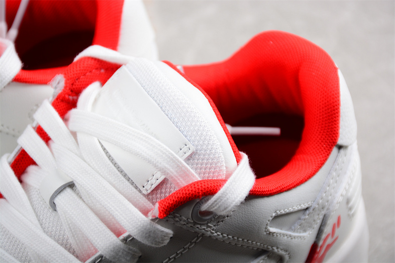 OFF-WHITE Out Of Office leather sneakers