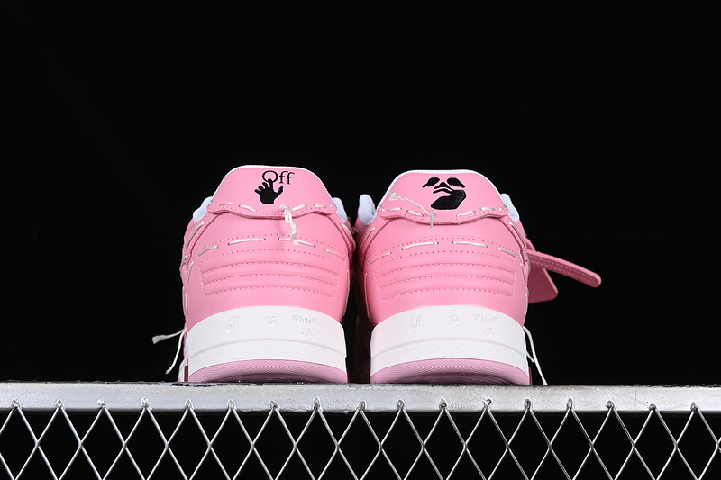 OFF-WHITE Out Of Office leather sneakers